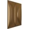 Ekena Millwork 19 5/8in. W x 19 5/8in. H Saturn EnduraWall Decorative 3D Wall Panel Covers 2.67 Sq. Ft. WP20X20SACGH - alternate 2